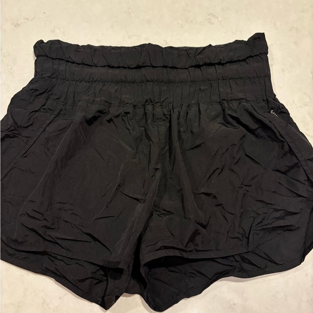 FP Movement by Free People Black High Waist Shorts